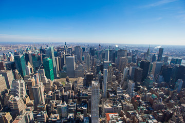 Vew of Manhattan from the Empire State Building, New York