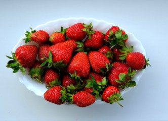 ripe strawberries