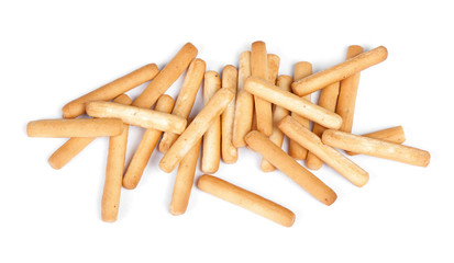 Heap of wheat bread sticks