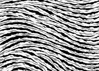 Abstract Tiger skin pattern design. Gray Tiger stripes vector illustration background. wildlife fur skin design illustration. For print, web, home decor, fashion, surface, graphic design