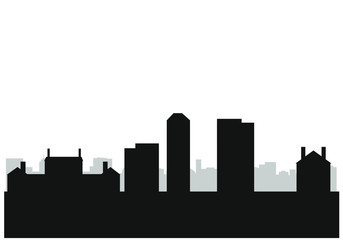 Fototapeta premium city skyline Lexington in united states
