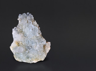Aquamarine crystals from Shigar, Pakistan.