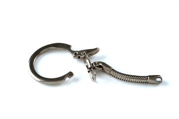 metal clasp with chain