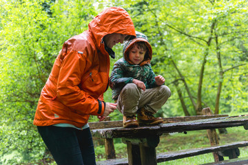 A day with my son in nature