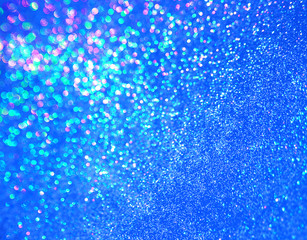 Abstract blue background with bubbles