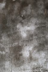 Wall background after plaster with cement-sand mortar