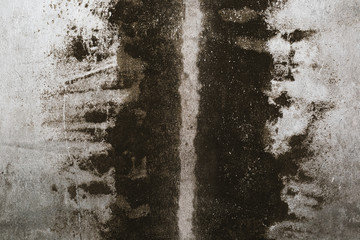 Obraz premium Wall background after plaster with cement-sand mortar