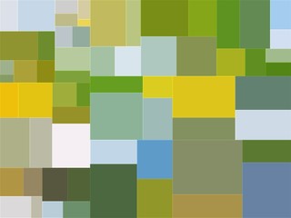 green color mosaic blur block illustration background