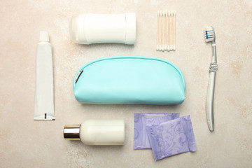 Set of personal care products