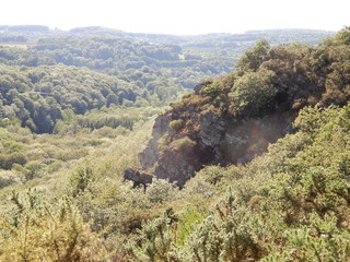 Site de la Roche d'O&euml;tre - St Philbert sur Orne- Rouvre, Orne, Normandie, France