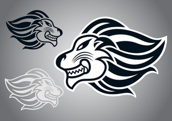 lion, tattoo, animal, design, tribal, illustration, art, vector, symbol, abstract, isolated, drawing, fish, decoration, black, cartoon, white, phoenix, tiger, style, bird, cat, china, logo, head