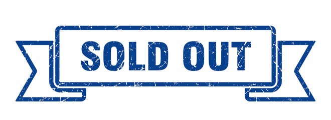 sold out sign