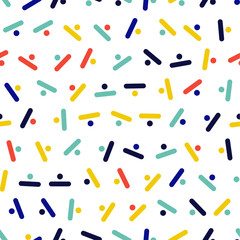 Repeating Seamless Colorful Pattern