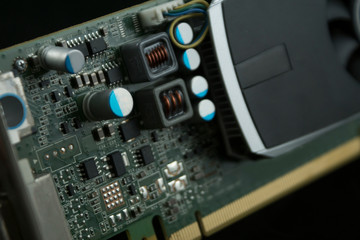 Fototapeta premium VGA card Computer for Bit Coin