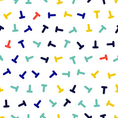 Repeating Seamless Colorful Pattern