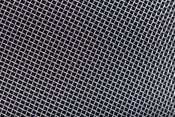 Metal grids texture close up for background