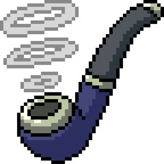Fototapeta premium vector pixel art pipe effect