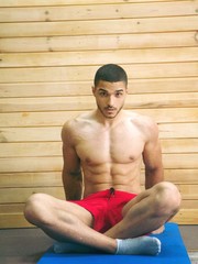 Male fitness model 
