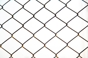 Fototapeta premium chain link fence