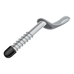 Spring hiking tool icon. Cartoon of spring hiking tool vector icon for web design isolated on white background