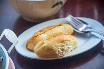 panned egg Toast