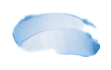 Light blue smears