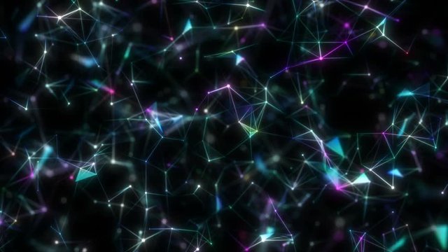 Endless dance screensaver. Seamless loop.