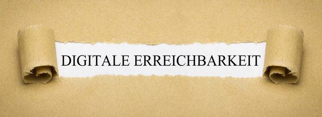 Digitale Erreichbarkeit