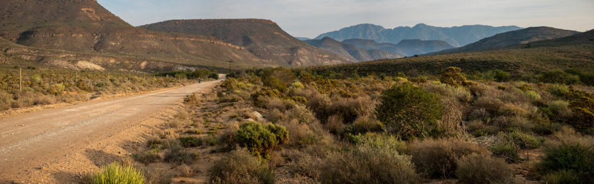 Desolate rural scenery near Montagu. Western Cape. South Africa
