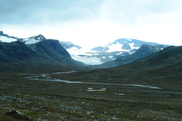 Fototapeta premium Norway. Jotunheimen national Park in August. 