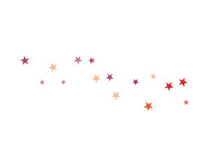 set of abstract stars background template vector illustration