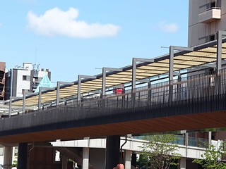 豊田市駅前ペデストリアンデッキ