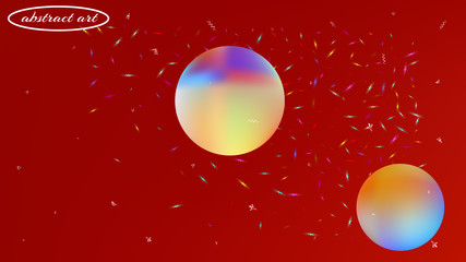 Ordinary abstract space fantasy  crisp. 