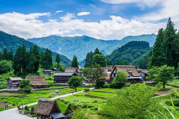 初夏の五箇山　相倉集落