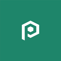 P Hexagon Logo