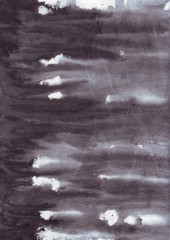 Black watercolor background