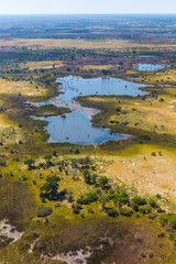 Fototapeta na wymiar Okavango Delta, Botswana, Africa