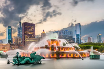 Foto op Plexiglas Chicago, Illinois, USA © SeanPavonePhoto
