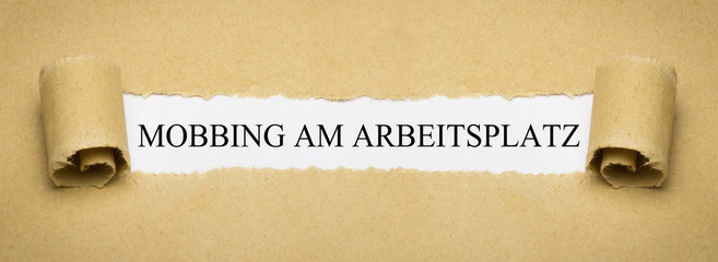 Mobbing am Arbeitsplatz