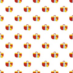 Lunchbox pattern seamless vector repeat for any web design