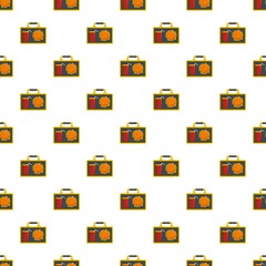 Food for lunch pattern seamless vector repeat for any web design