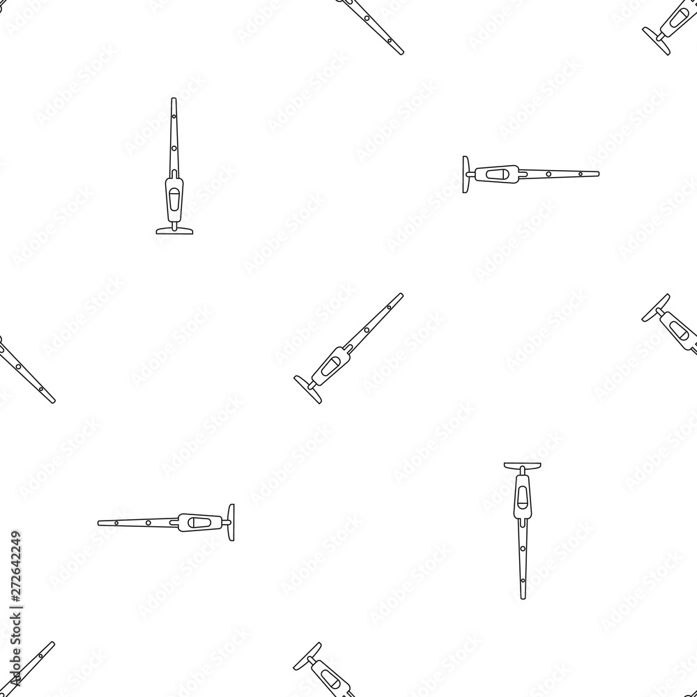 Poster modern vacuum cleaner pattern seamless vector repeat geometric for any web design