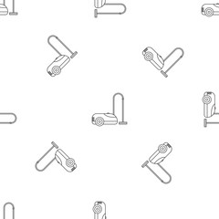 Wash vacuum cleaner pattern seamless vector repeat geometric for any web design