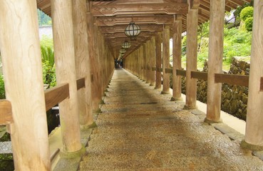 長谷寺の登廊下り