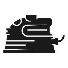 Professional iron icon. Simple illustration of professional iron vector icon for web design isolated on white background