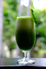 glass of fresh juice