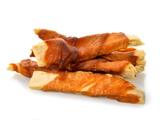 Artificial a bone for a dog with vitamins