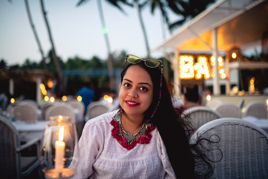 Candle light dinner