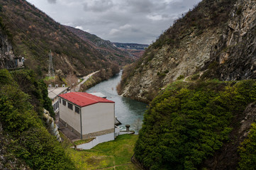 Small house in Matka Canyon, Macedonia