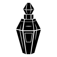 Perfume bottle icon. Simple illustration of perfume bottle vector icon for web design isolated on white background